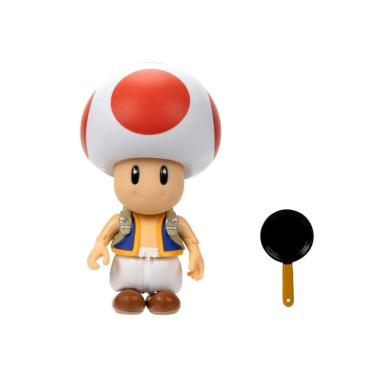 Imagem de Toad de 10cm com Frigideira - Super Mario Filme - Sunny Brinquedos