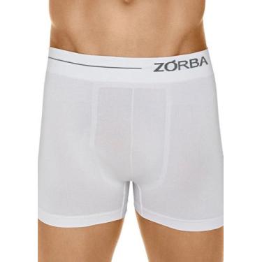 Imagem de Cueca Boxer Zorba 0839 Masculina Sem Costura Microfibra T. P/GG, GG, 0
