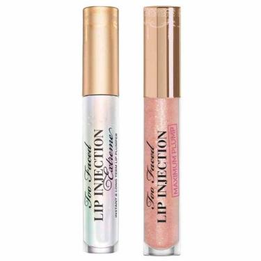 Imagem de Too Faced Lip Injection Kit - Gloss Hidratante Transparente + Gloss Vo