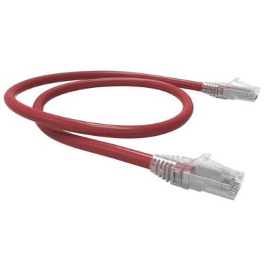 Imagem de Cabo Rede Patch Cord Cat6 01,5mts Furukawa Vermelho