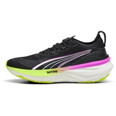 Imagem de PUMA Tênis de corrida feminino Foreverrun Nitro 2, Puma Preto/magenta puro, 37
