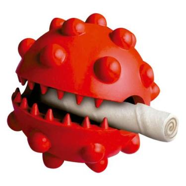 Imagem de Brinquedo Interativo Cães Bolinha Pet Recheável Duraball Med - Durapet