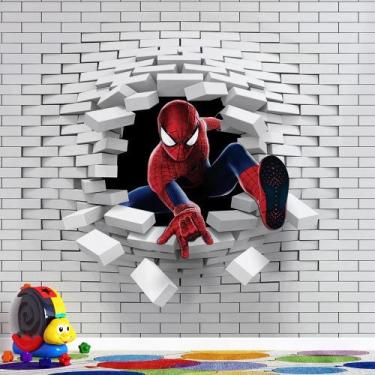 Imagem de Papel de Parede Infantil Homem Aranha AL 04 - AloPapers, 3,50m de larg