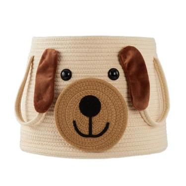 Imagem de Cesta de Tecido Hugaboom para Cães Grandes - Com Alças para Transporte