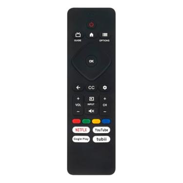 Imagem de Novo controle remoto de substituição universal compatível com controle remoto Philips 4K Smart TV 5000 5500 5700 5704 5800 7000 7600 série 43PFL5766/F6 50PFL5766/F6 65PFL5766/F6 70PUL7553/F7