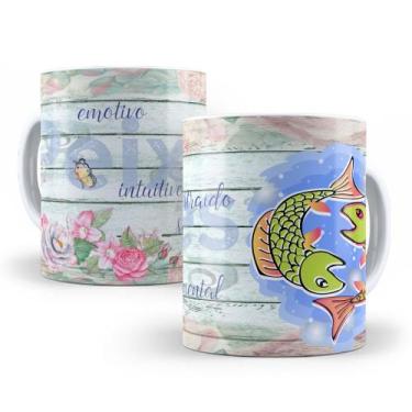 Imagem de Caneca de Cerâmica Personalizada 325ml Signos - Mecolour