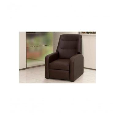 Imagem de Poltrona Reclinavel Classic Courino Marrom Matrix