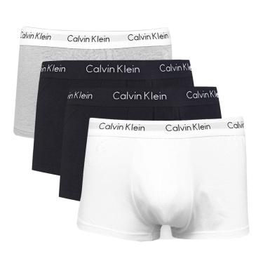 Imagem de Kit c/4 Cuecas Calvin Klein Low Rise Trunk Cotton MAS2665 Multi