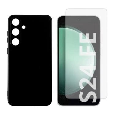 Imagem de Capa Aveludada + Película De Vidro 3D Para Samsung S24 Fe