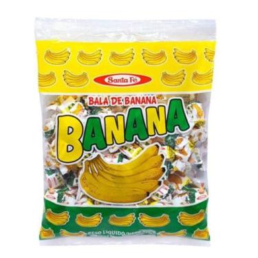 Imagem de Bala de Banana Santa Fé 500g