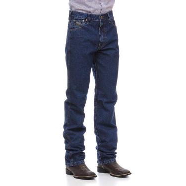 Imagem de Calça Jeans Masculina Escura Green King Fit 100% Algodão - King Farm 19113