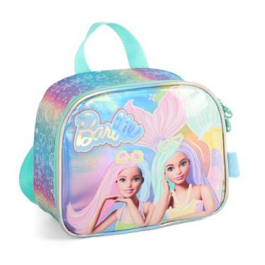 Imagem de Lancheira Térmica Oficial BARBIE SEREIA Verde - Luxcel