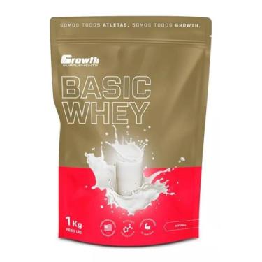 Imagem de Basic Whey Protein 1kg Growth Supplements Natural - G S