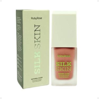 Imagem de Iluminador Líquido Ruby Rose Silk Skin Natural Glow Shine On HB-F1601-