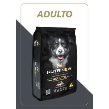 Imagem de Ração NutriNew Cães Adultos carne e frango 15KG