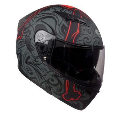 Imagem de Capacete de motocicleta kypara Lucifer Dual Visor Full Face L