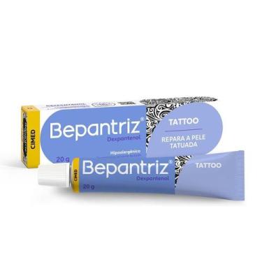 Imagem de Creme Hidratante para Tatuagem Pomada Proteção Bepantriz 20g
