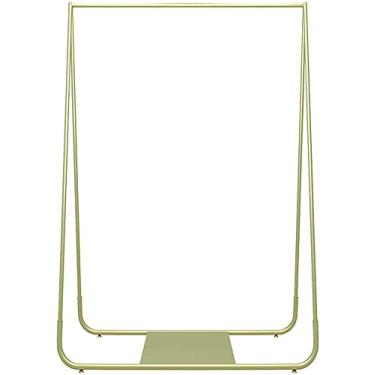 Imagem de CUTPOIY Rack de exibição de roupas, rack de chapéu moderno multifuncional de metal para secar roupas, chapéus, sapateiras, itens de armazenamento organizados, porta-guarda-chuva (120 cm)