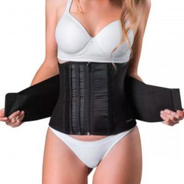 Imagem de Cinta Modeladora Corselet Slim Waist Espartilho Abdominal M - Hidrolig