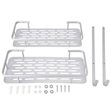 Imagem de Prateleira de Armazenamento de Banheiro de Alumínio