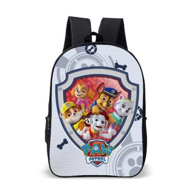 Imagem de Mochila Infantil Bolsa Escolar Com Tema De Cães Heróis Para Volta Às A