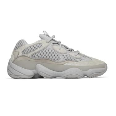 Imagem de adidas Tênis masculino Yeezy 500 com cadarço, Cinza, 35