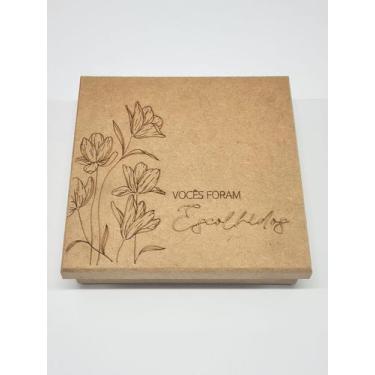 Imagem de Caixa de Presente  VOCÊS FORAM ESCOLHIDOS  - MeF2 ARTE EM MDF