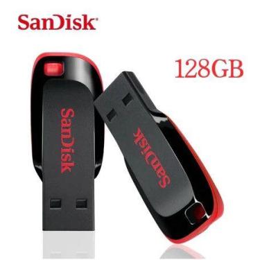 Imagem de Pendrive Sandisk USB 8GB16GB 32GB 64GB 128GB Cruzer Lâmina 2.0 Flash D