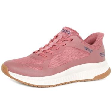 Imagem de Skechers Tênis feminino Hands Free: Bobs Squad 4-Staple Look, rosa, 35