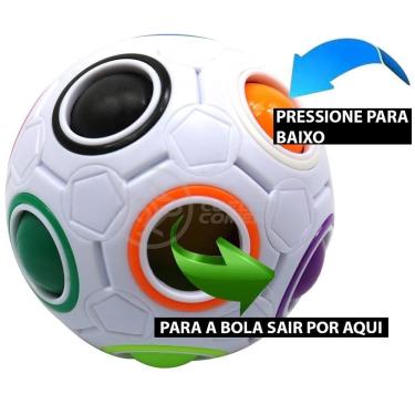 Imagem de Football Fidget Cube Cubo Mágico Bola Quebra Cabeça Nº 09
