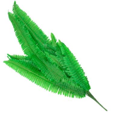 Imagem de Decoração Arranjo Samambaia Planta Artificial Plástico 91cm