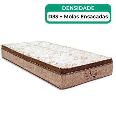Imagem de Colchão Victory Molas Ensacadas V-Tech - V-Store, Colchão Victory 88x1
