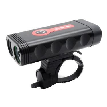 Imagem de Farol lanterna bike High One 900 lumens recarregável USB, Preto