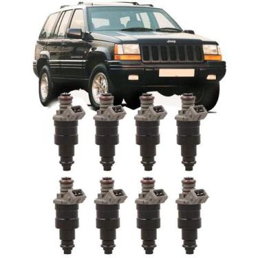 Imagem de Kit 8 Bicos Injetores Dodge Dakota e Cherokee Sport - 53030778 - HD