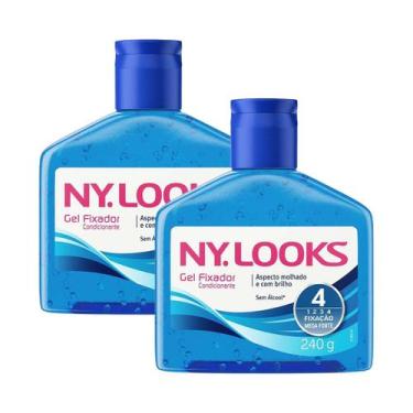 Imagem de Kit 2 Und Gel Fixador Nylooks Fixacao 4 240g