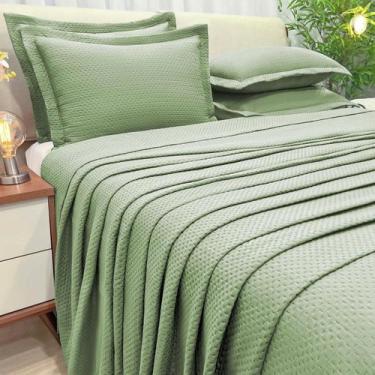 Imagem de Cama Posta King Size Seline Colcha Luxo 200 Fios Bordado 3 - De Luca E