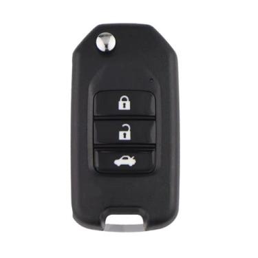 Imagem de Carcaça Chave Canivete Kd B10 Modelo Honda 3 Botões - Marca