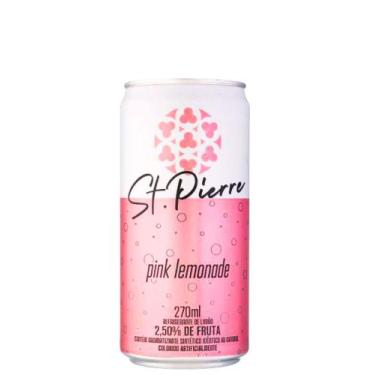 Imagem de Refrigerante Pink Lemonade St. Pierre Lata 270ml - st pierre