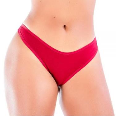Imagem de Calcinha Fio Rubi em Algodão Egípcio - Ahavá Store, GG, Rubi