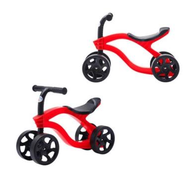 Imagem de Bicicleta De Equilíbrio Infantil Futurista Sem Pedal 4 Rodas - Unitoys