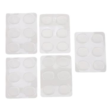 Imagem de AYNEFY Drum Gel Pad, 30 Almofadas de Gel de Silenciação de Tambor para Bateria e Pratos Mole e Elástica de Tambor de (Transparente)