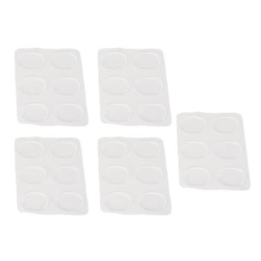 Imagem de Fockety 30 PCs Drum Gel Pad, Soft Silicone Soffling Gel Pads para Controle de Tom, Auto -adesivo Reutilizável 30 Drum Silenciing para Vários Tambores e Pratos (Transparente)