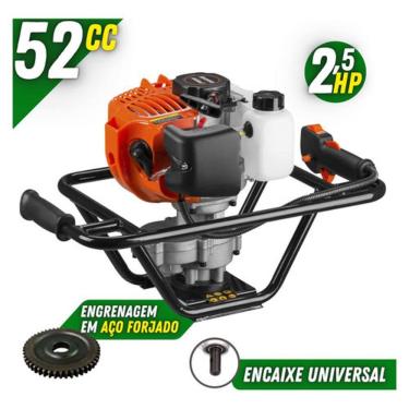 Imagem de Perfurador De Solo Tekna 52cc Ea52xs 2,5hp Motor a Gasolina Sem Broca