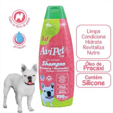 Imagem de Shampoo Morango Cães 700ml Avipet - Generico