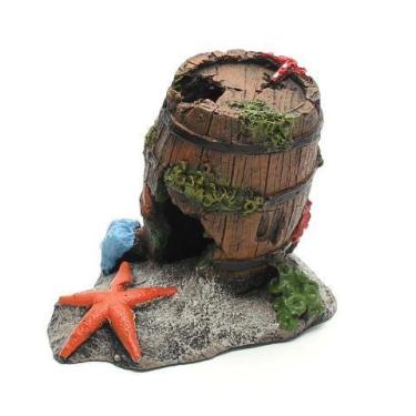 Imagem de Enfeite para Aquário Barrica com Estrela Fragata