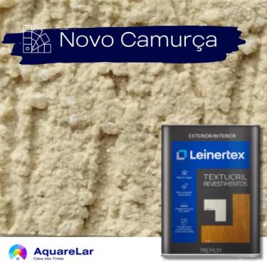 Imagem de RÚSTICO (GRAFIATO) TEXTUCRIL LEINERTEX 23Kg, NOVO CAMURÇA