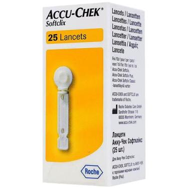 Imagem de Lanceta Accu-Chek Softclix - Caixa com 25 unidades - Roche