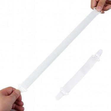 Imagem de Kit 8 Prendedores Elástico Lençol Queen Prende Presilha Cama - Draconi