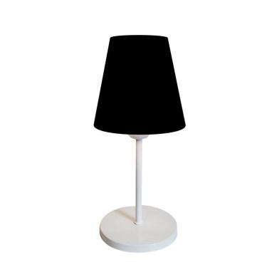 Imagem de Abajur Cabeceira Para Quarto Cone Vivare Md-2005 Cúpula em Tecido Cone - Bivolt