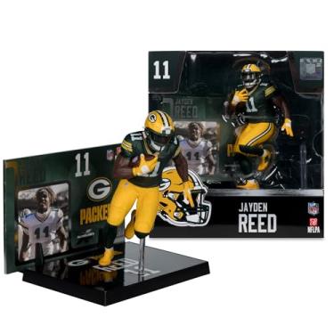 Imagem de Jayden Reed (Green Bay Packers) NFL 7" Figure McFarlane
